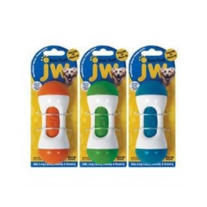 Jw Evertuff Squeaky Barbell Köpek Oyuncağı Medium