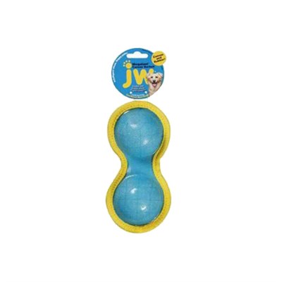 Jw Megalast Barbell Canvas Plastik Top Köpek Oyuncağı Medium