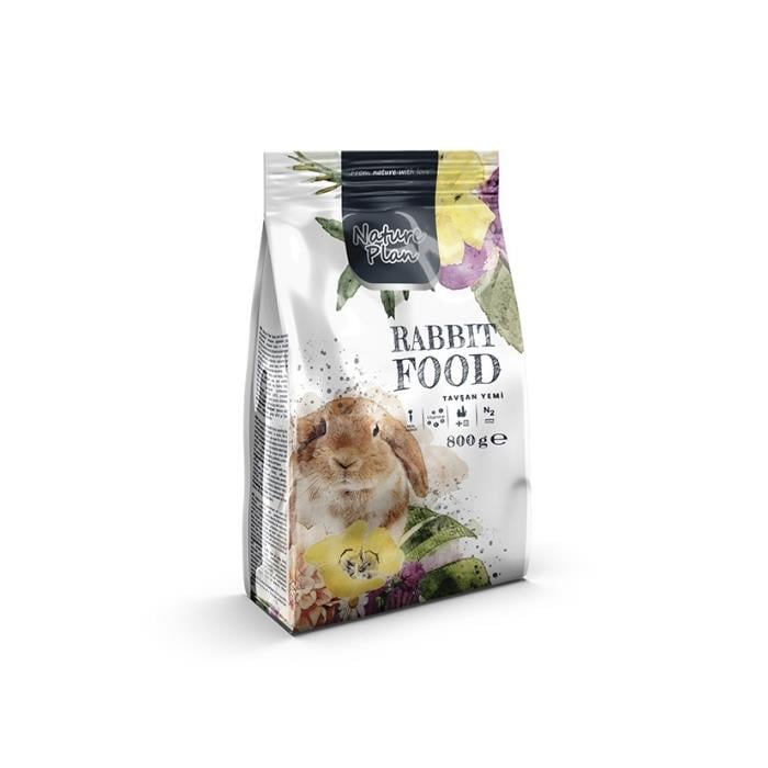 Nature Plan Tavşan Yemi 800gr