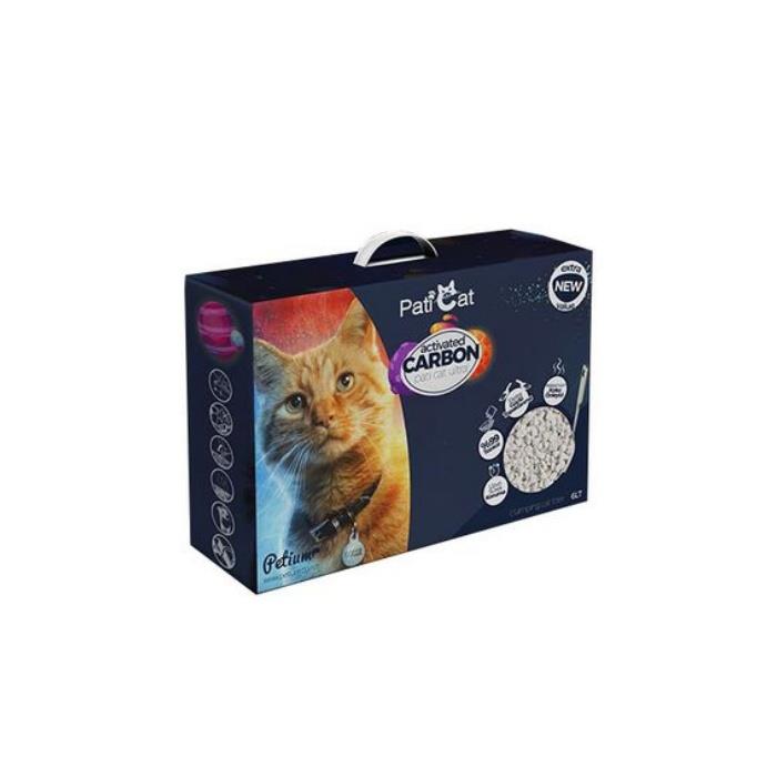 Paticat Active Carbon Topaklanan Kedi Kumu 6L