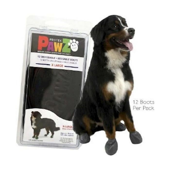 Pawz Siyah Large Köpek Galoşu