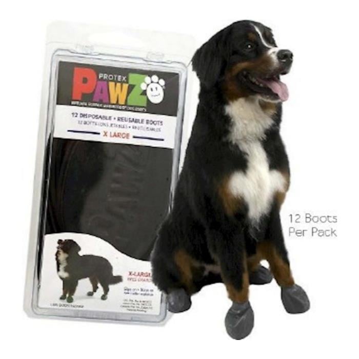 Pawz Siyah XLarge Köpek Galoşu