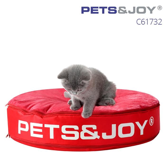 Pets&Joy Kedi Yatağı 60x10 Kırmızı
