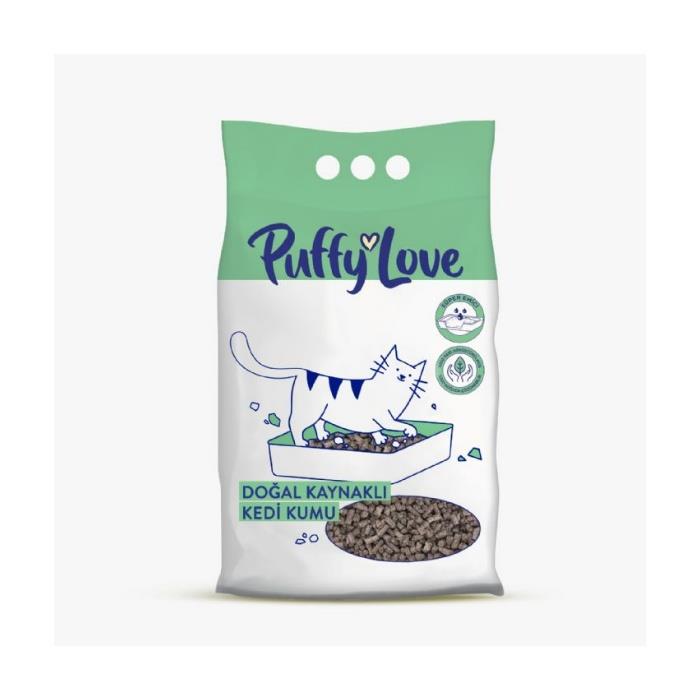 Puffy Love Doğal Kaynaklı Kedi Kumu 8lt