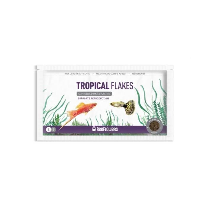 ReeFlowers Tropical Flakes Balık Yemi 6gr 30ml