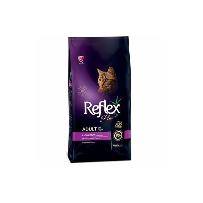 Reflex Plus Tavuklu Multi Color 1.5 Kg Yetişkin Kuru Kedi Maması