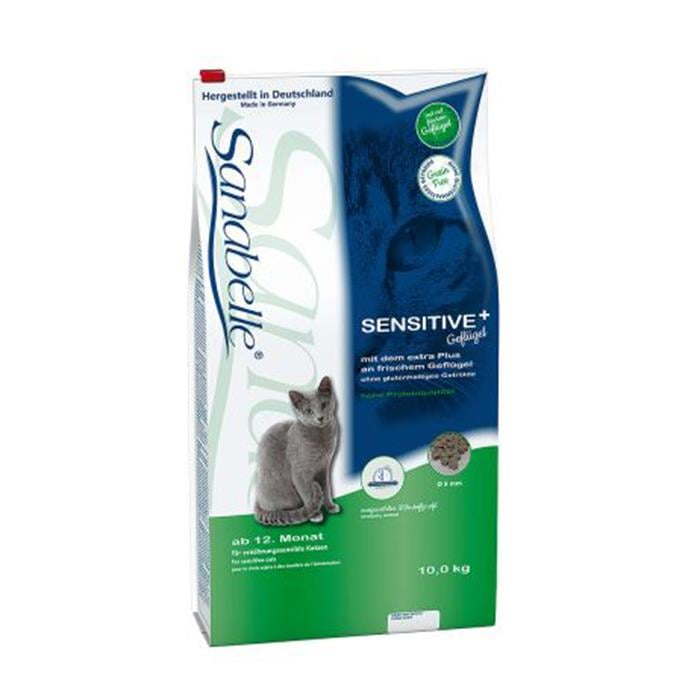 Sanabelle Sensitive Poultry Taze Kümes Hayvanlı 10 Kg Kuru Kedi Maması