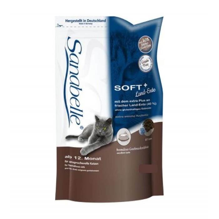 Sanabelle Soft Land-Ente Ördek Etli Kedi Maması 2 Kg