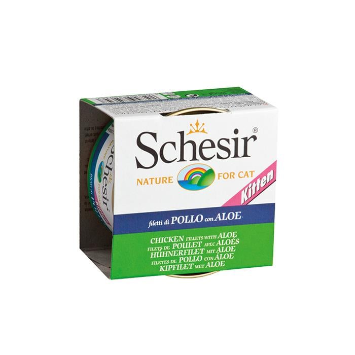 Schesir Kitten Tavuk Etli Ve Aloeveralı 85gr