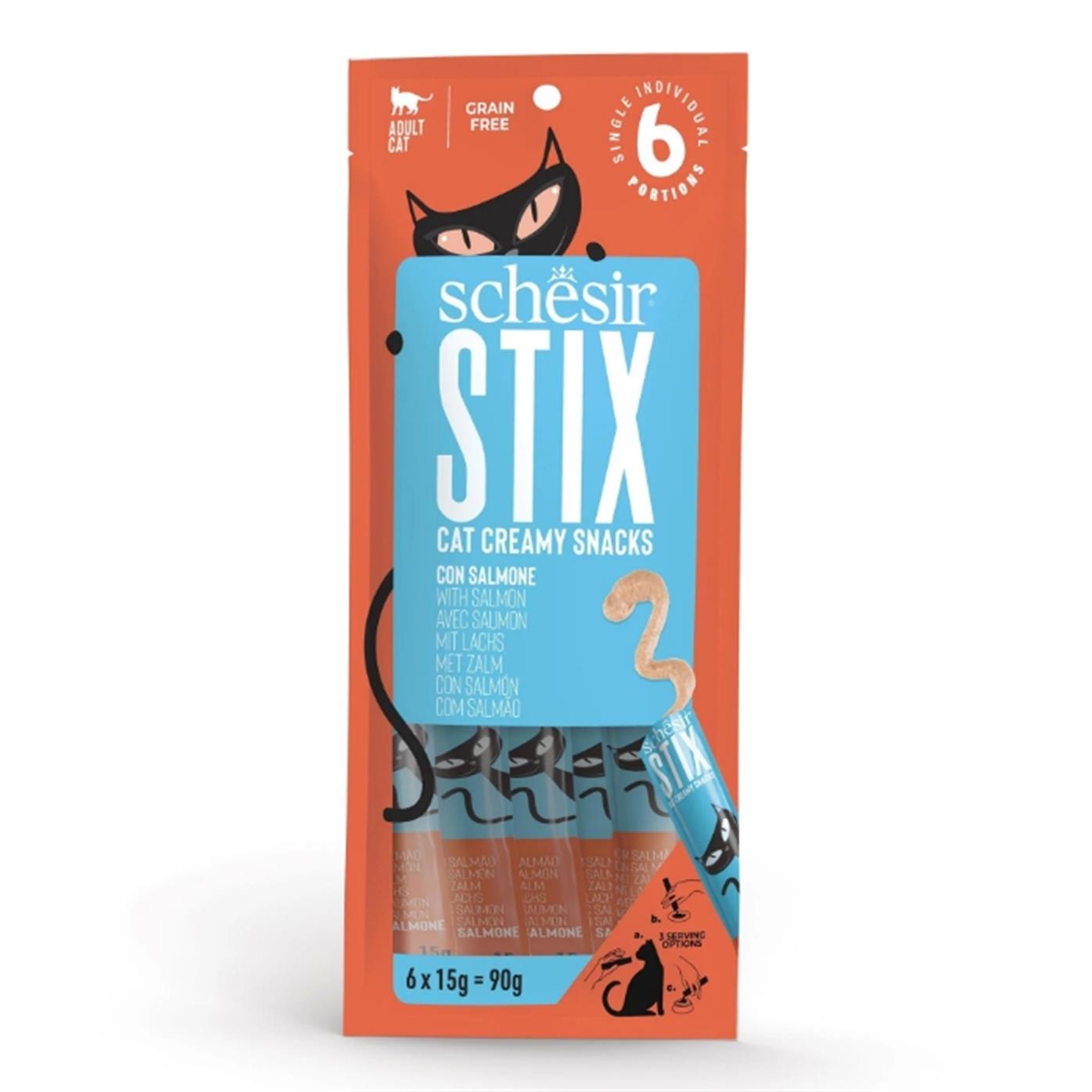 Schesir Stix Somonlu Kedi Ödülü 6x15gr