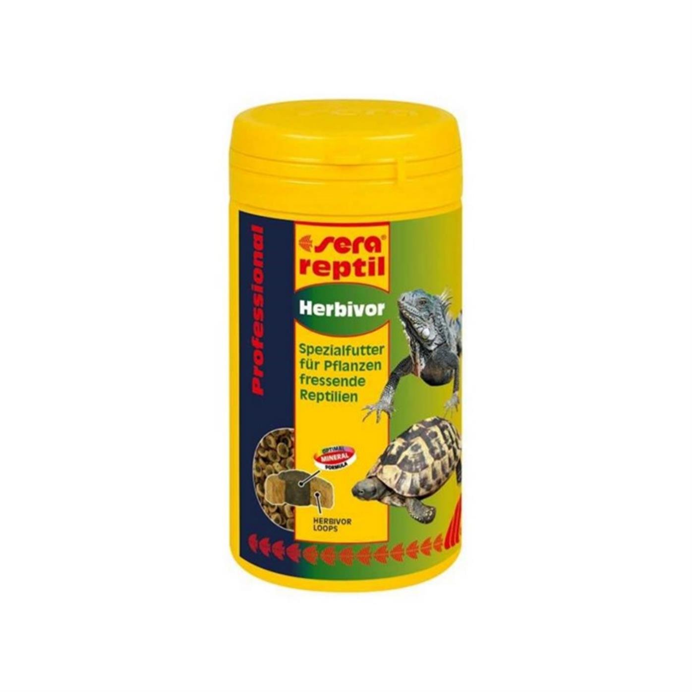 Sera Profesyonel Sürüngen Yemi-Otçul 250ml  85gr