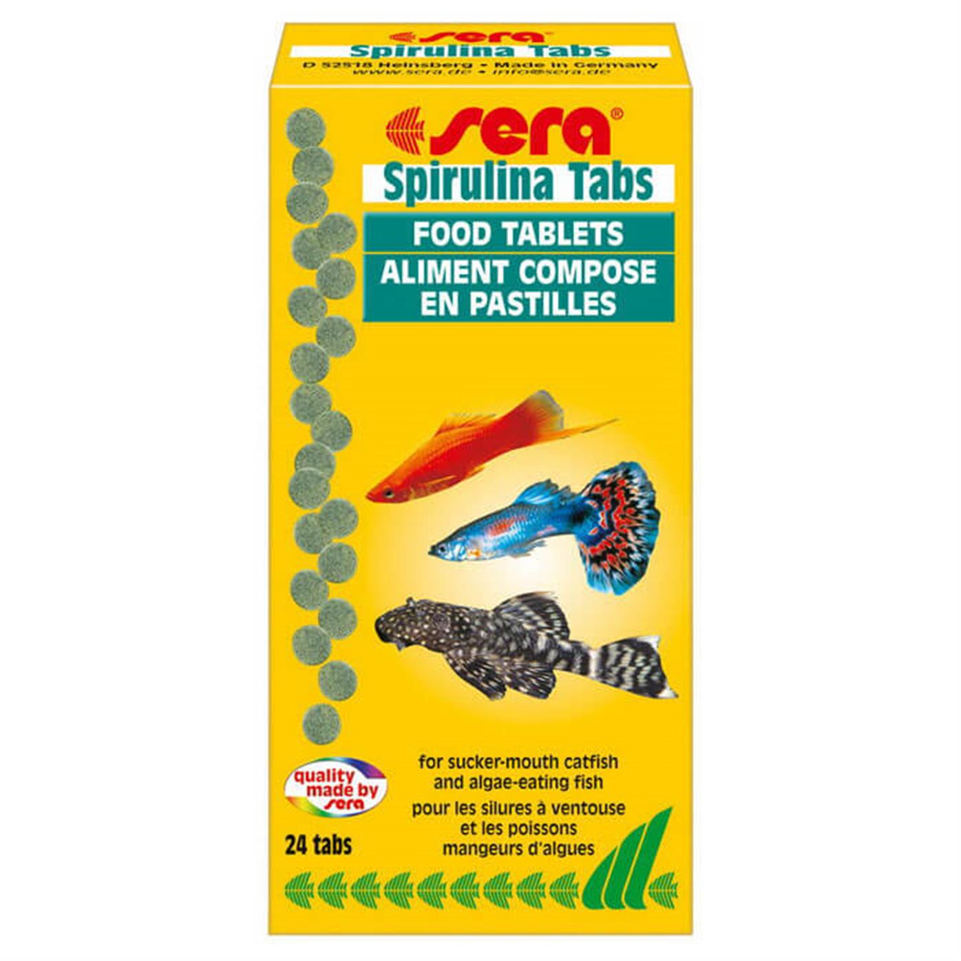 Sera Spirulina Tabs 24  Tablet