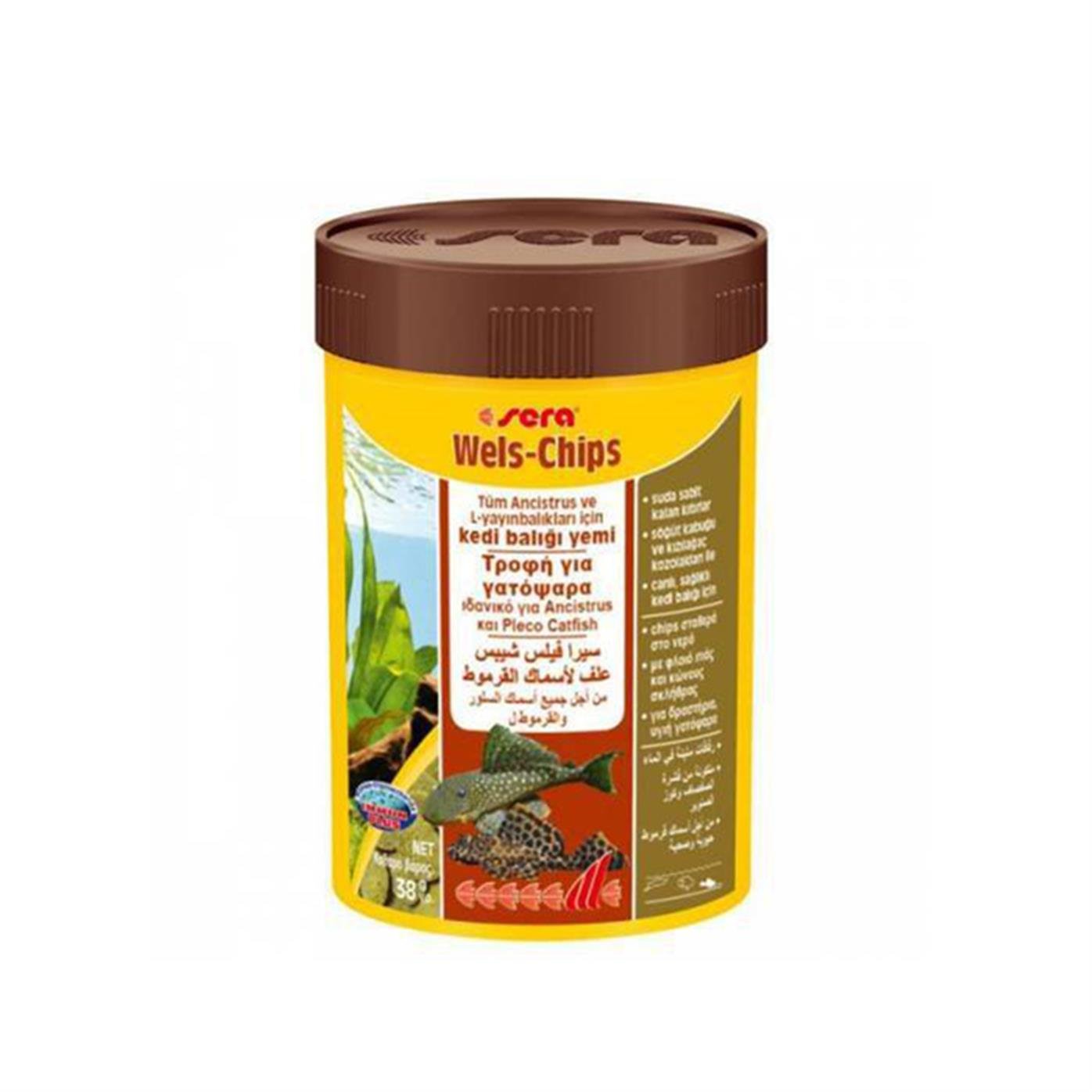 Sera Wels-Chips 100ml 38gr