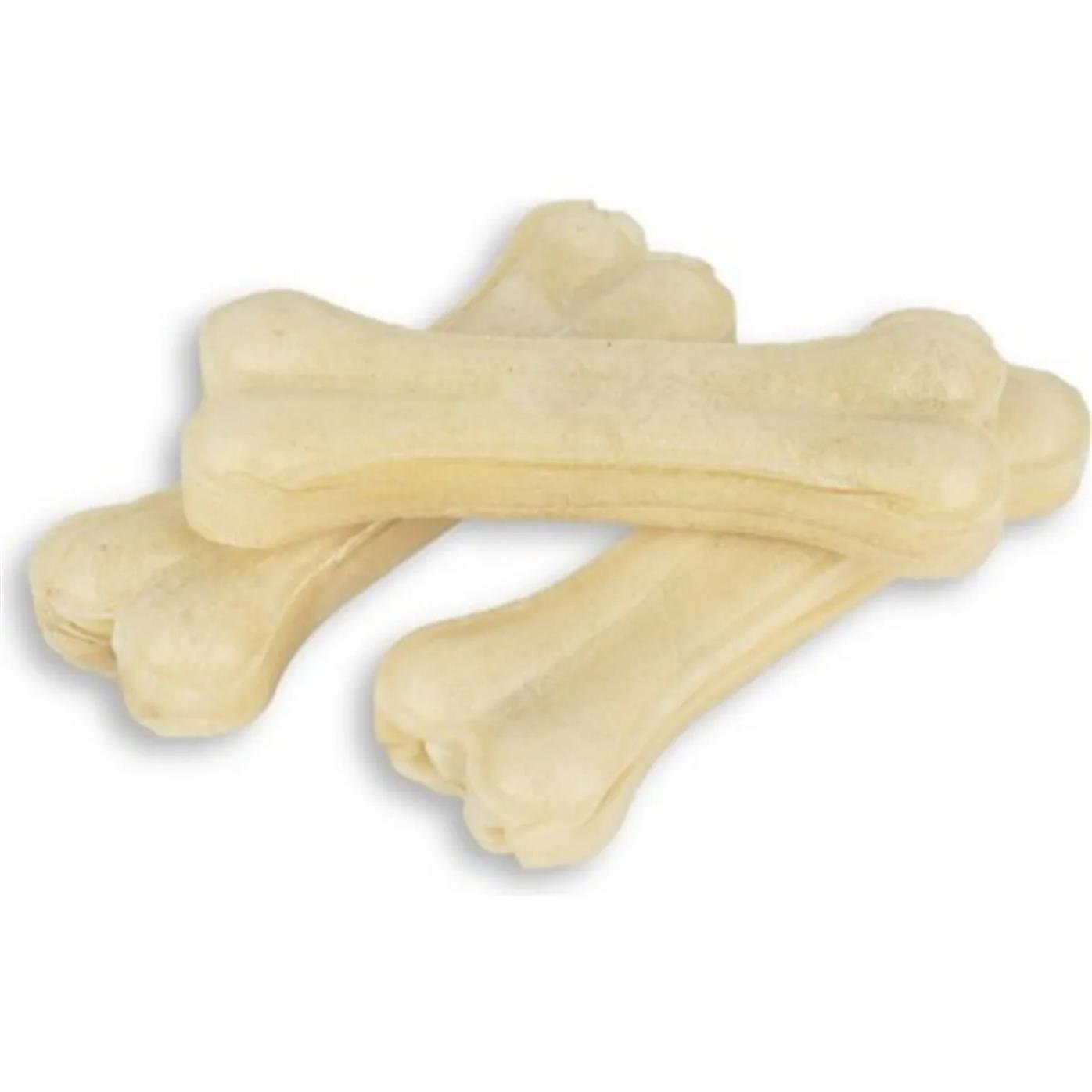 Snacky Beyaz Çiğneme Kemiği 10cm 3 Adet 30gr