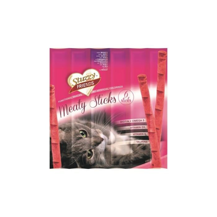 Stuzzy Friends Beef Kedi Ödülü 6x5gr