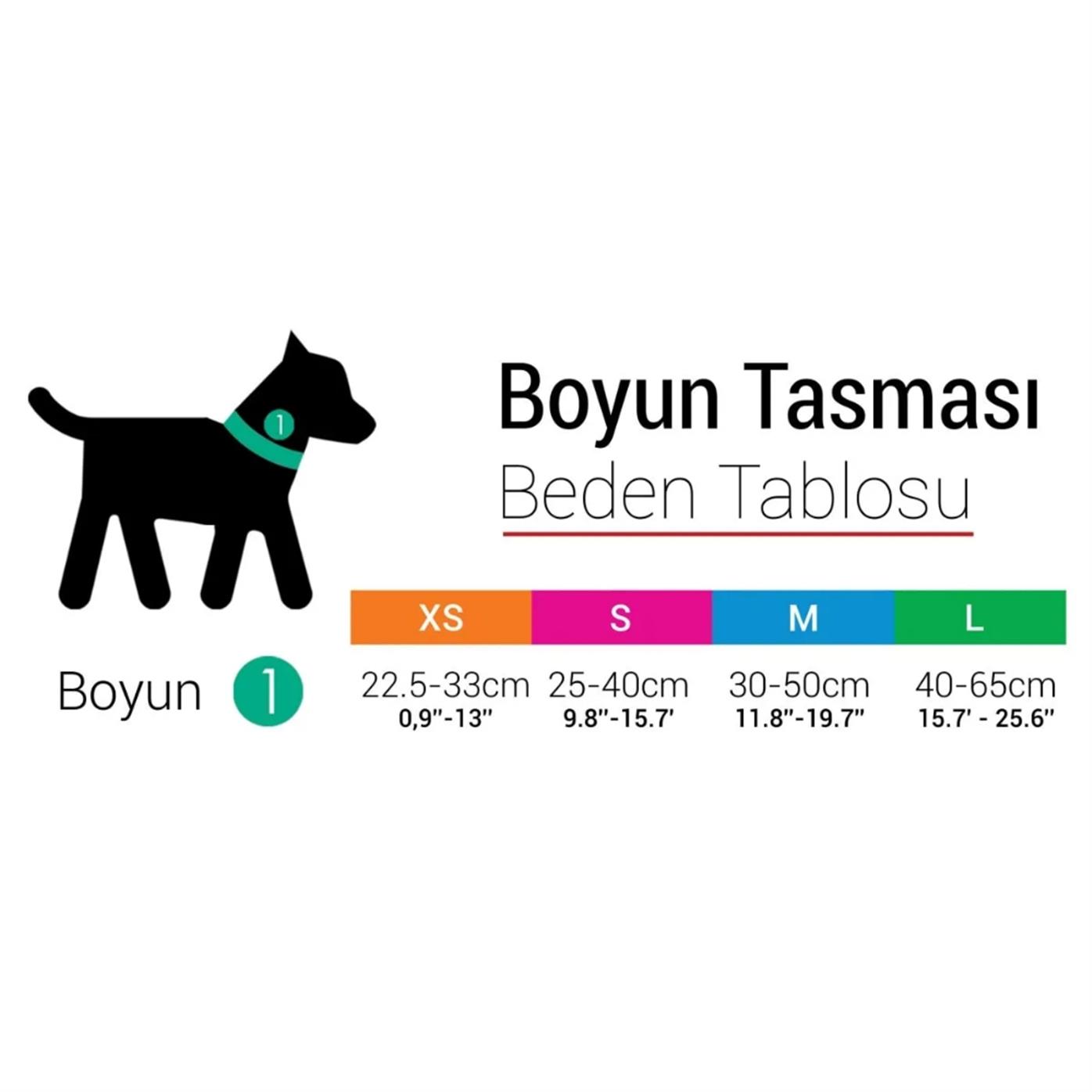 TailPetz Boo Boyun Tasması L