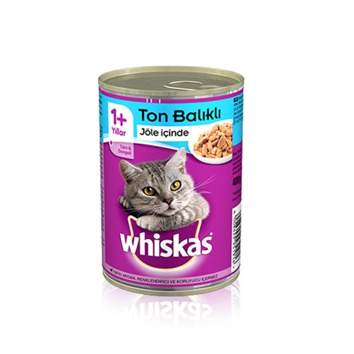 Whiskas Gravy Soslu Ton Balıklı Kedi Konservesi 400gr