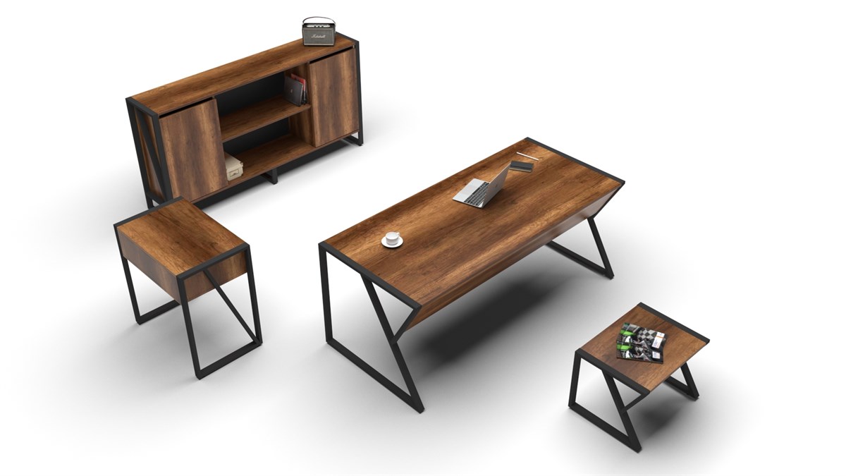 Slim Yönetici Masa Takımı