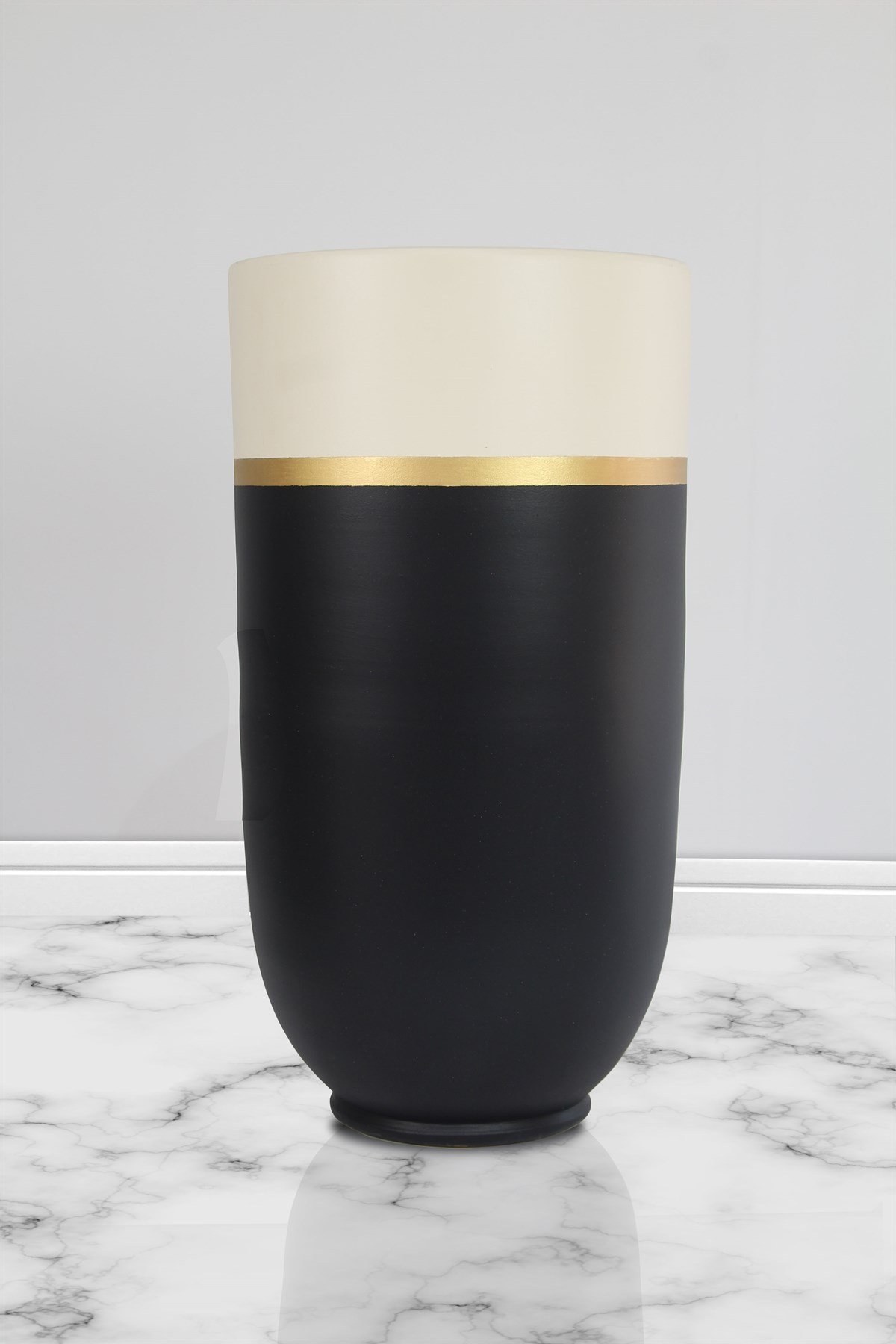 Terra Siyah 32cmx60cm Saksı