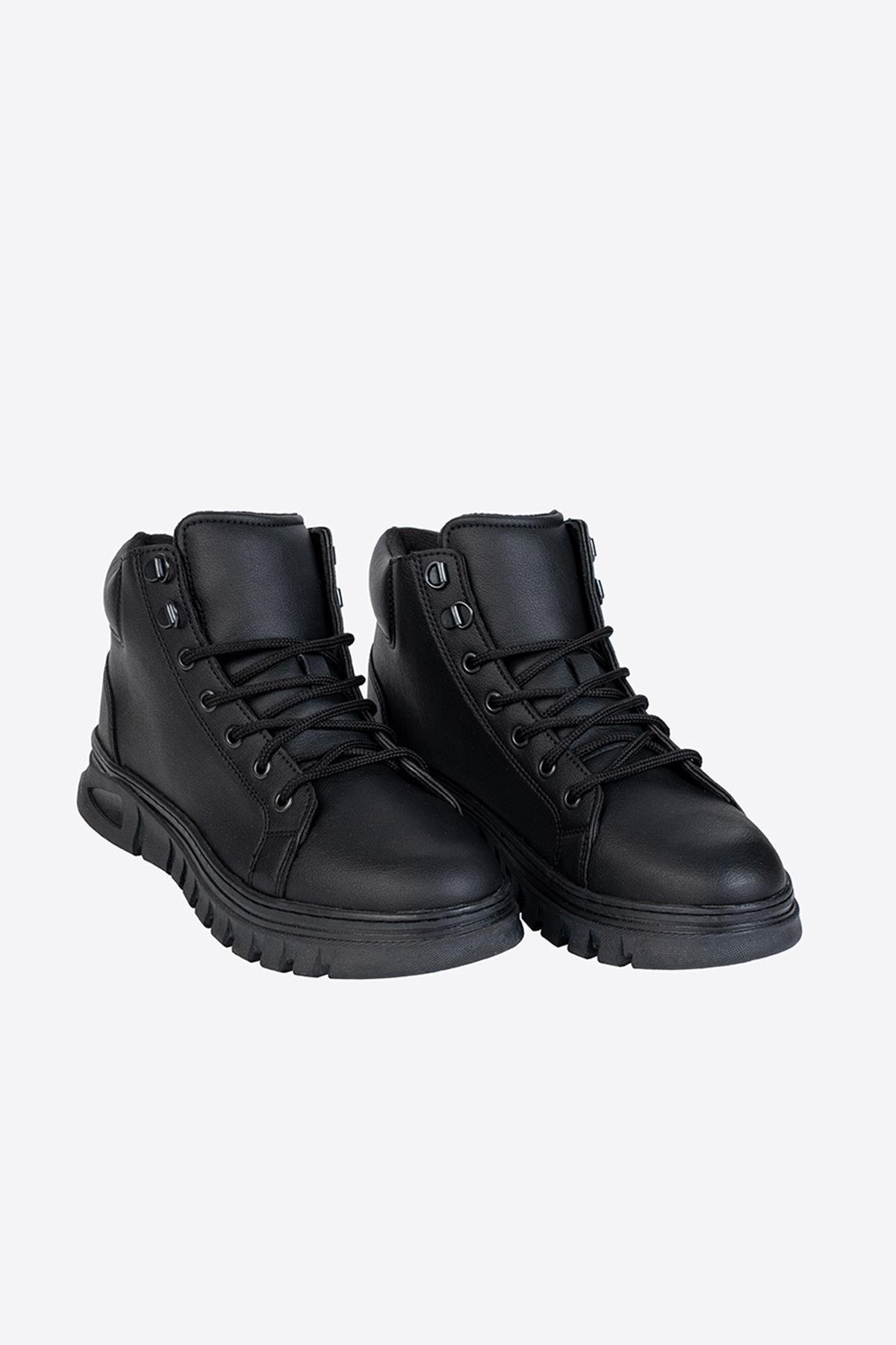 Erkek Kışlık Kauçuk Taban Bot Ecco 