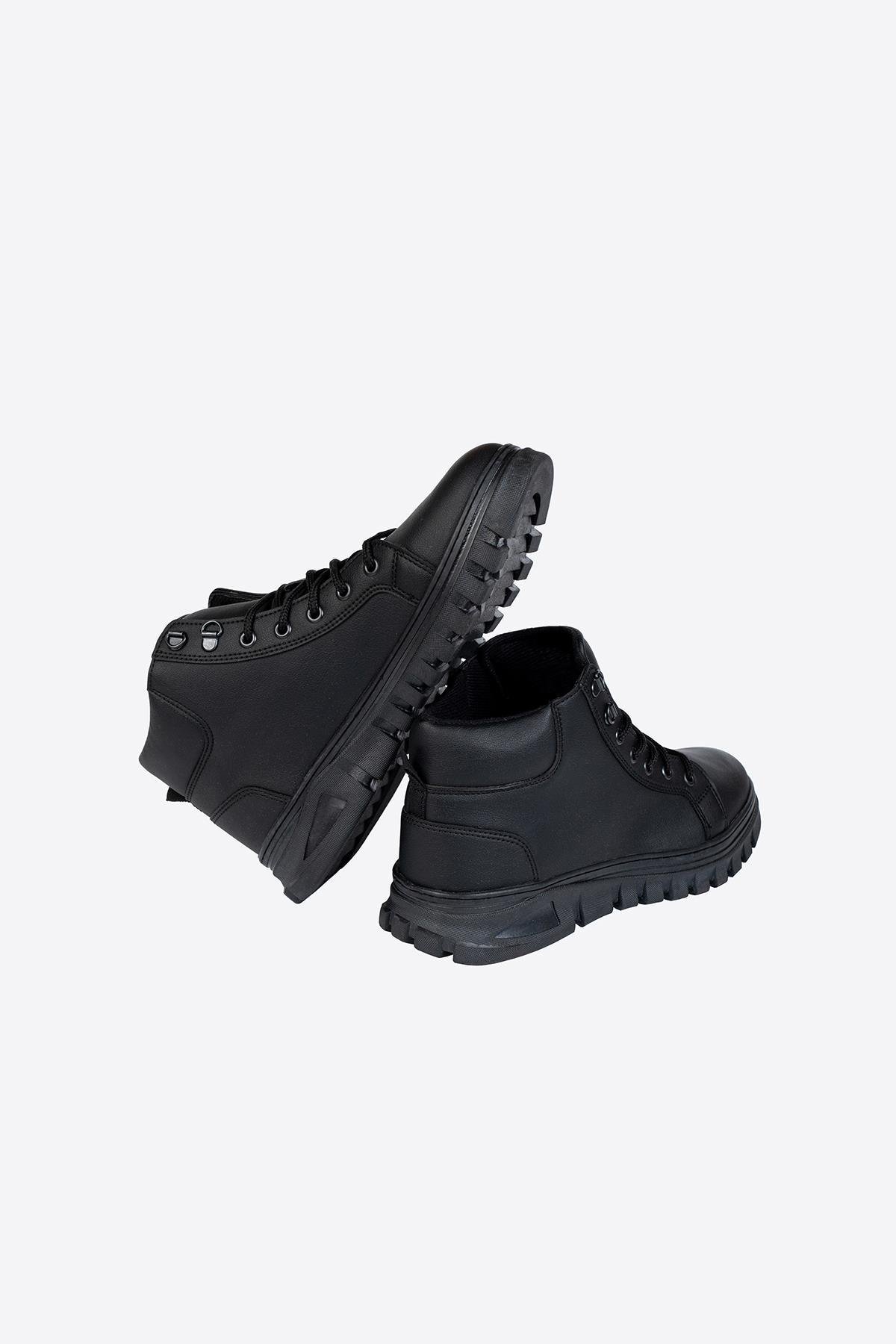 Erkek Kışlık Kauçuk Taban Bot Ecco 