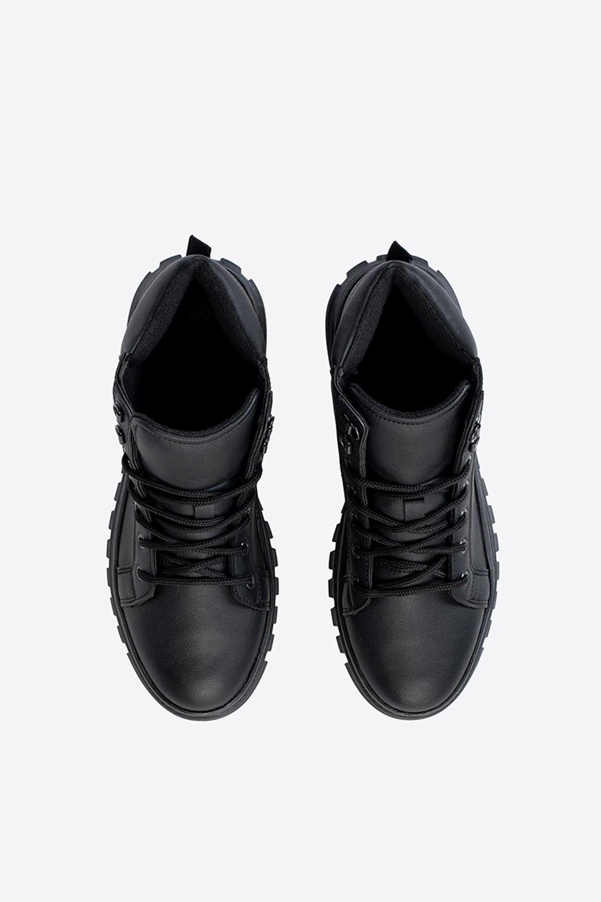 Erkek Kışlık Kauçuk Taban Bot Ecco 