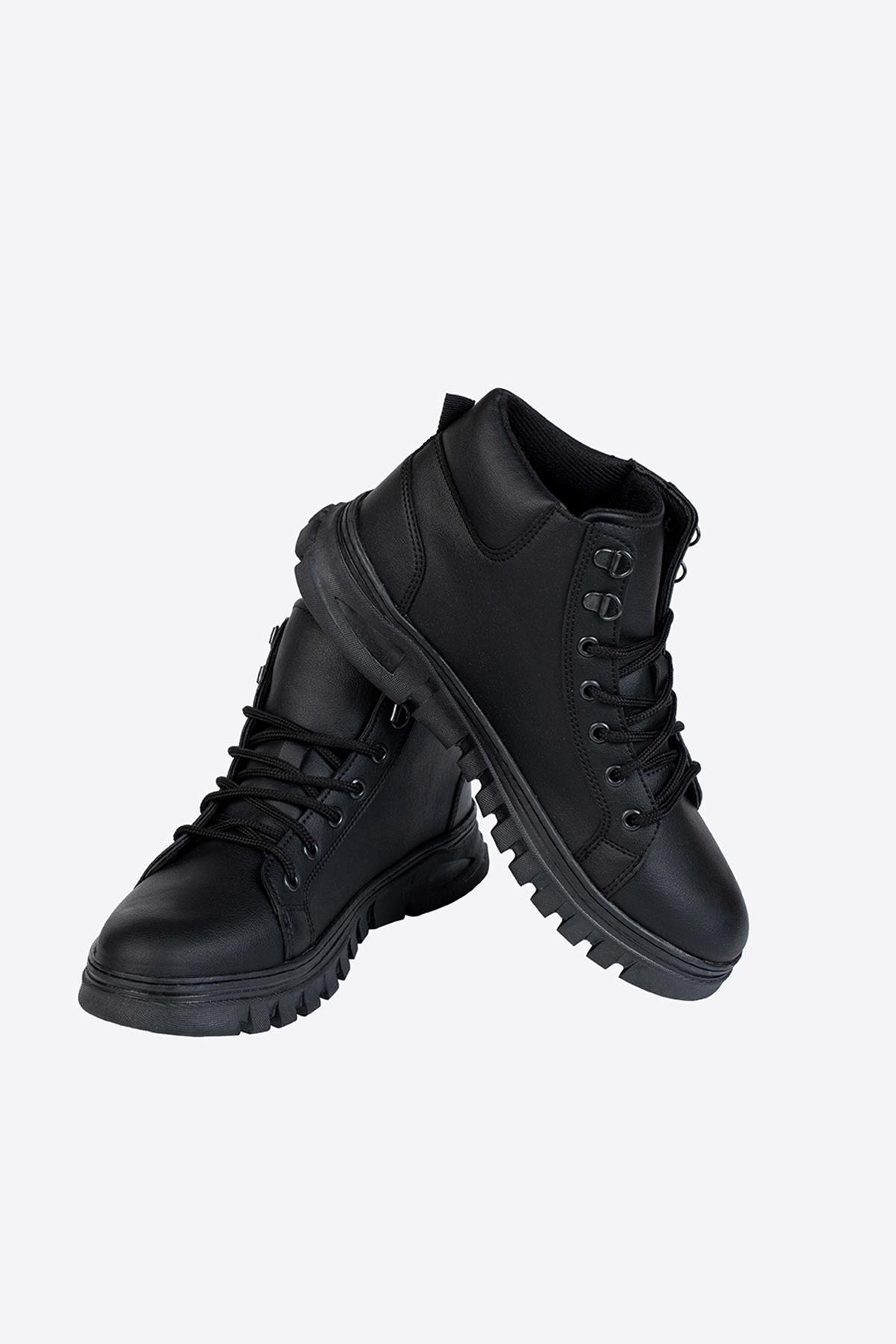 Erkek Kışlık Kauçuk Taban Bot Ecco 