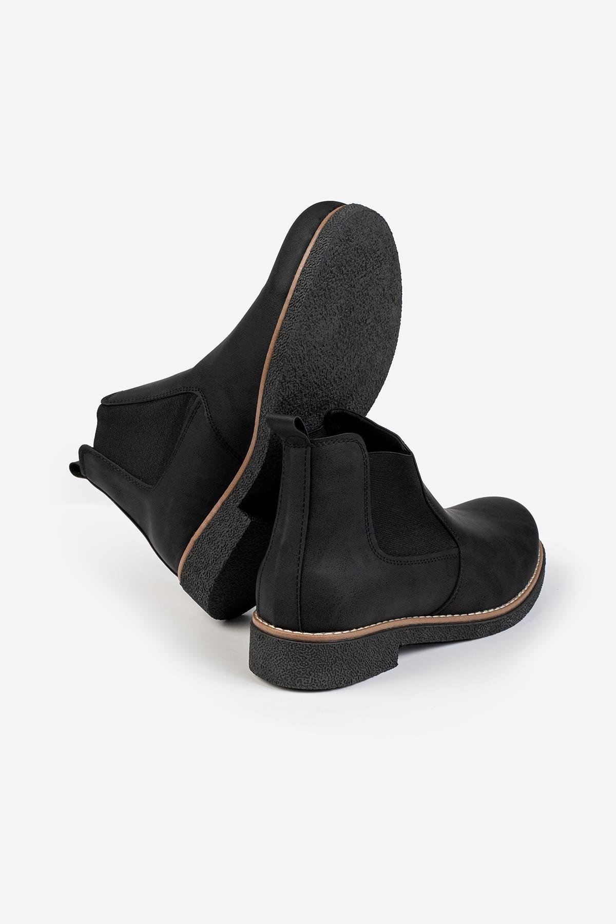 Letoon Erkek Lastik Detaylı Füme Chelsea Bot Letoon Erkek Lastik Detaylı Füme Chelsea Bot 