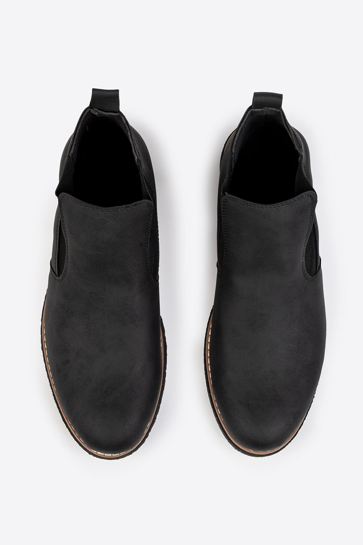 Letoon Erkek Lastik Detaylı Füme Chelsea Bot Letoon Erkek Lastik Detaylı Füme Chelsea Bot 