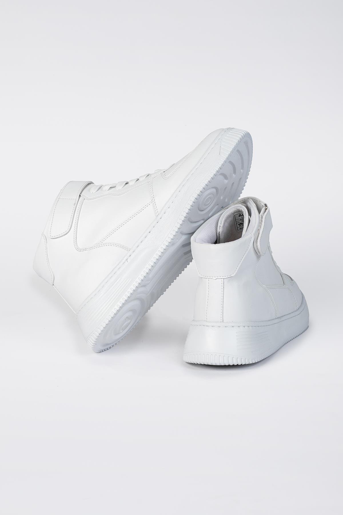 Letoon Leon01 Erkek Beyaz Bot Cırt CırtlıLetoon Leon01 Erkek Beyaz Bot Cırt Cırtlı