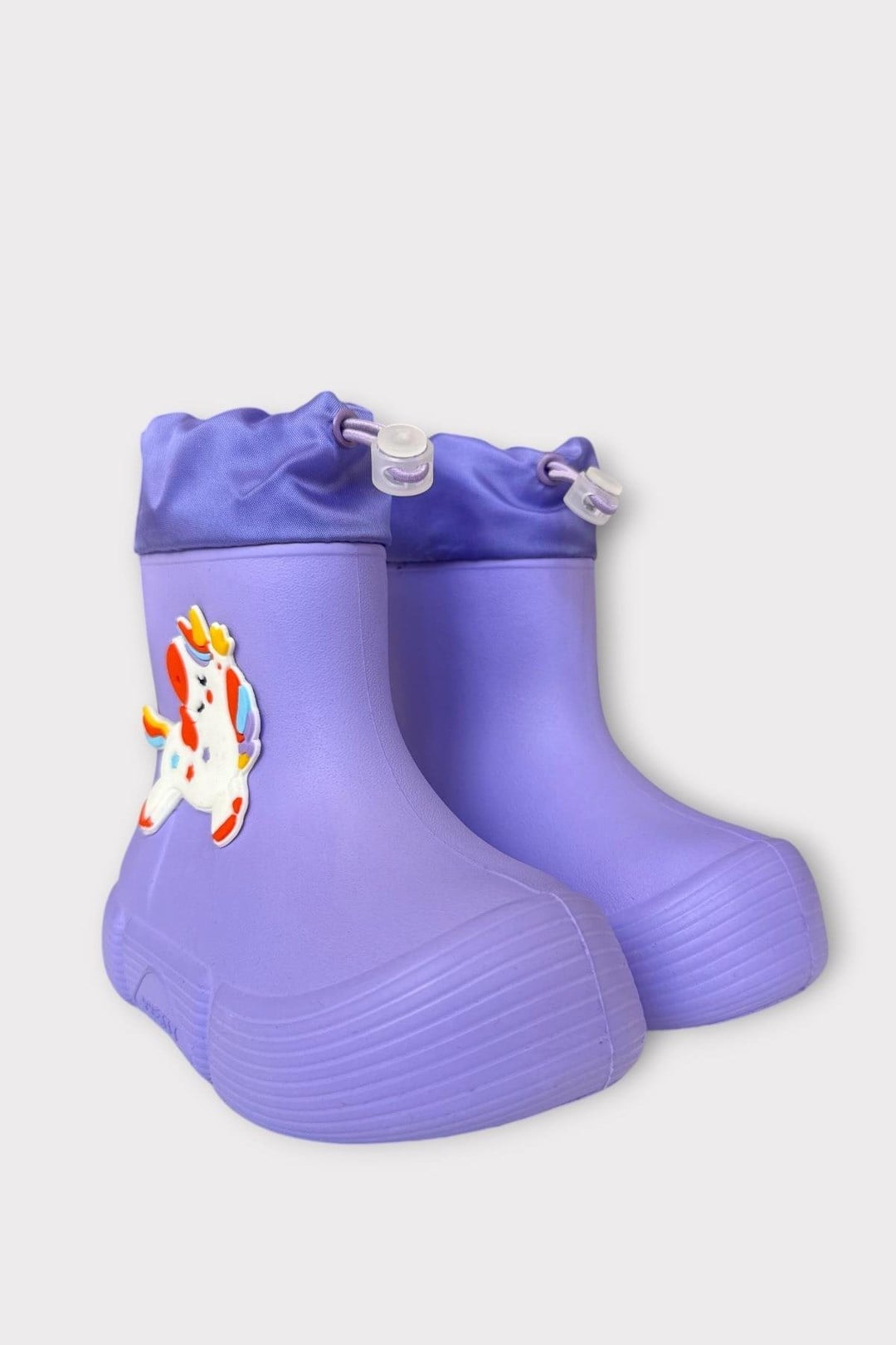 Letoon  PRETTY-01 Çocuk İçi Kürklü Unicorn Desenli Kalın Tabanlı Kışlık Çizme LİLA