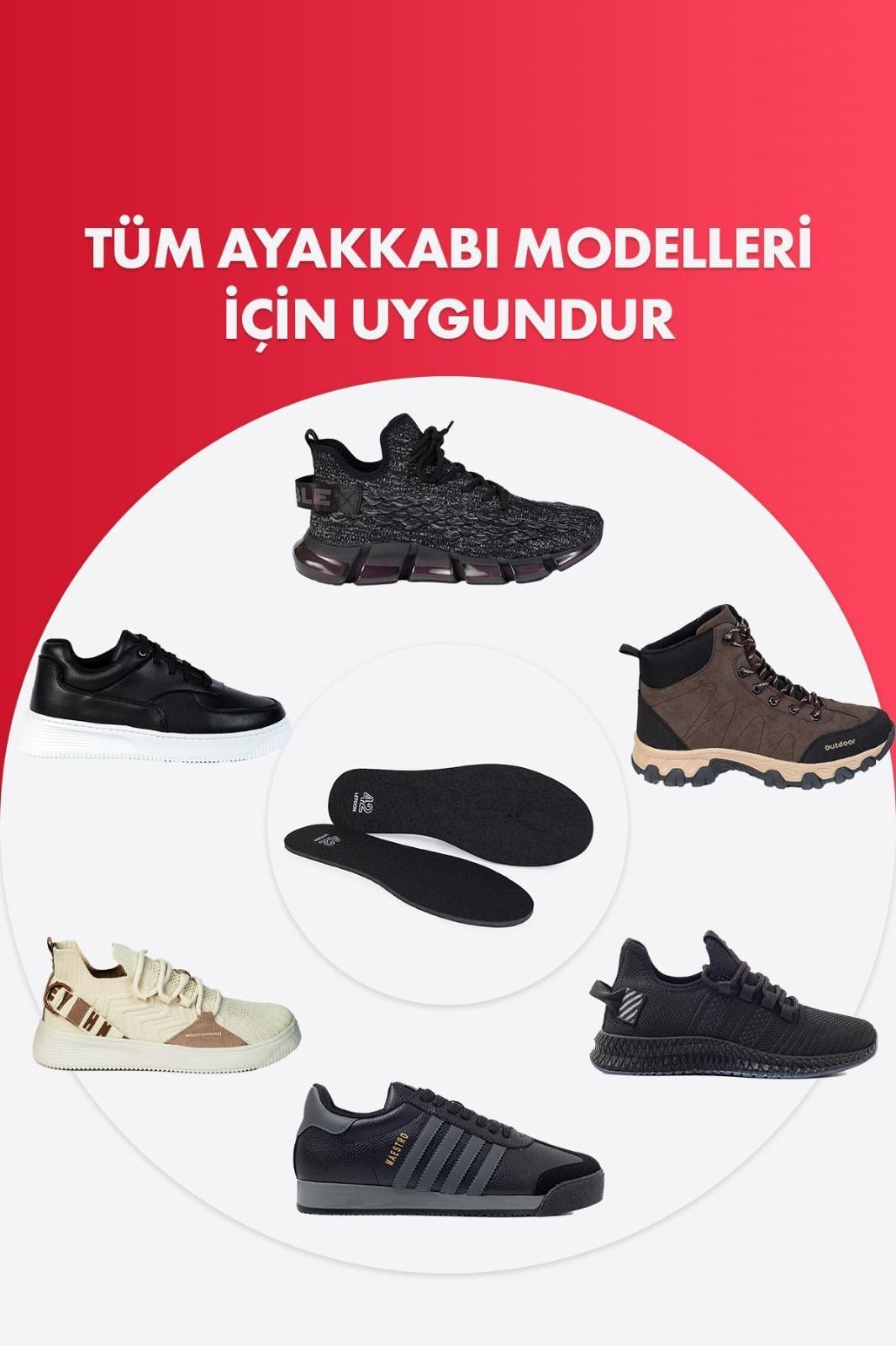 Letoon Keçe Erkek Siyah Kışlık İç TabanlıkLetoon Keçe Erkek Siyah Kışlık İç Tabanlık