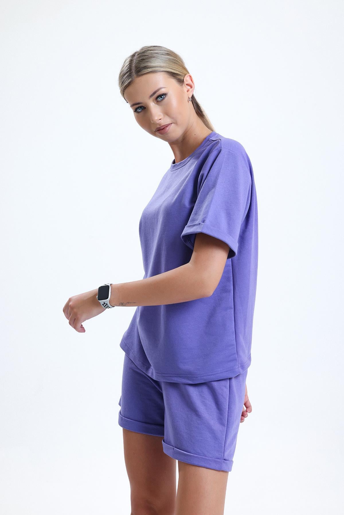 Letoon Ltn-G200 Kısa Kollu T-shirt Şort Takım Letoon Ltn-G200 Kısa Kollu T-shirt Şort Takım 