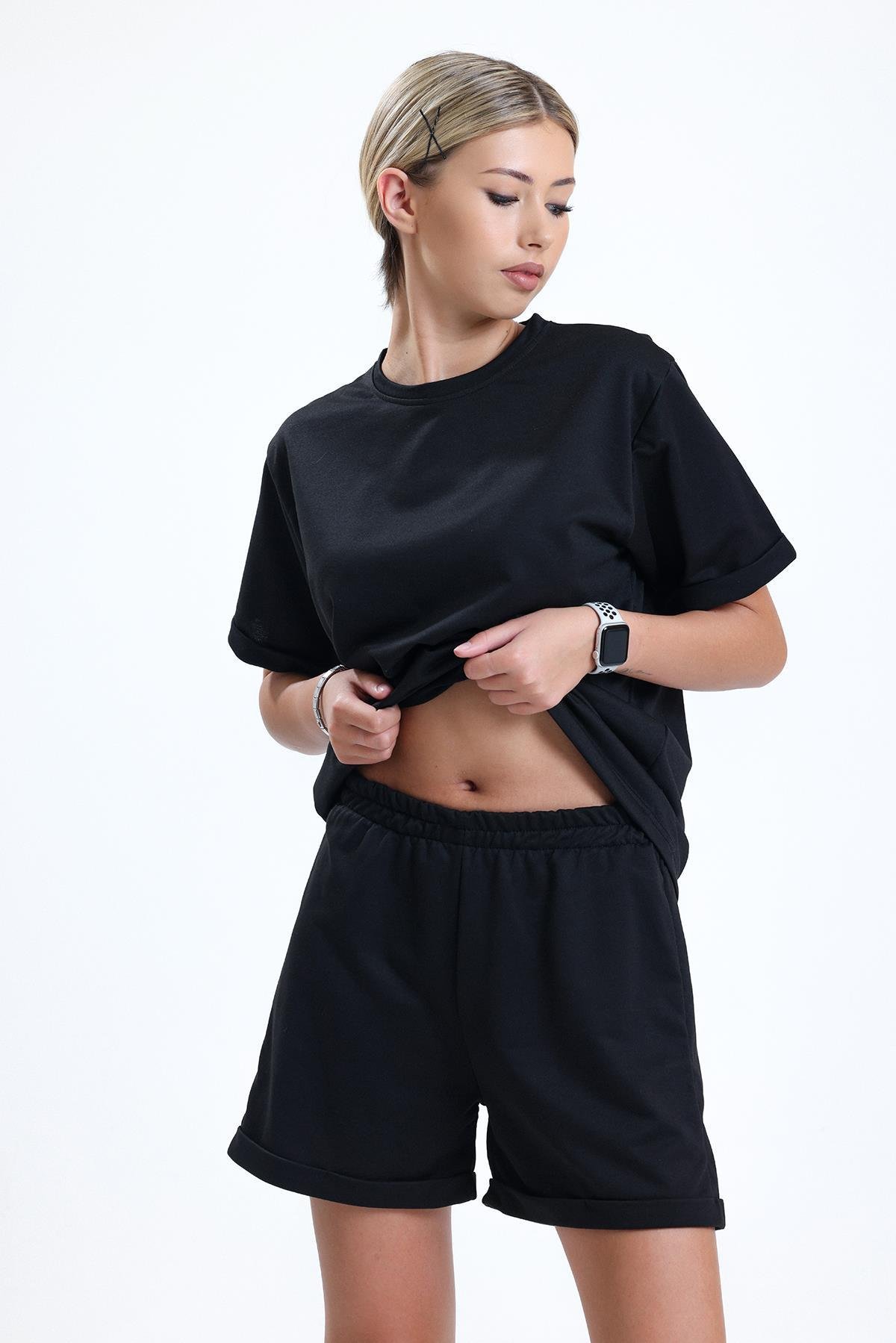 Letoon Ltn-G200 Kısa Kollu T-shirt Şort Takım 