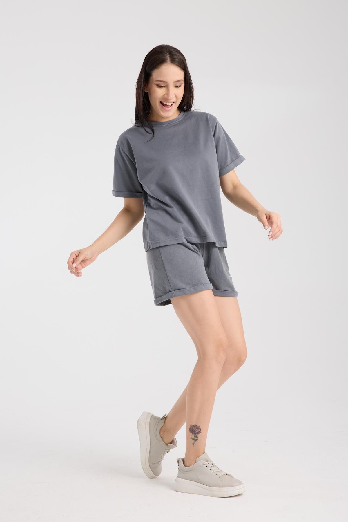 Letoon Ltn-G200 Kısa Kollu T-shirt Şort Takım