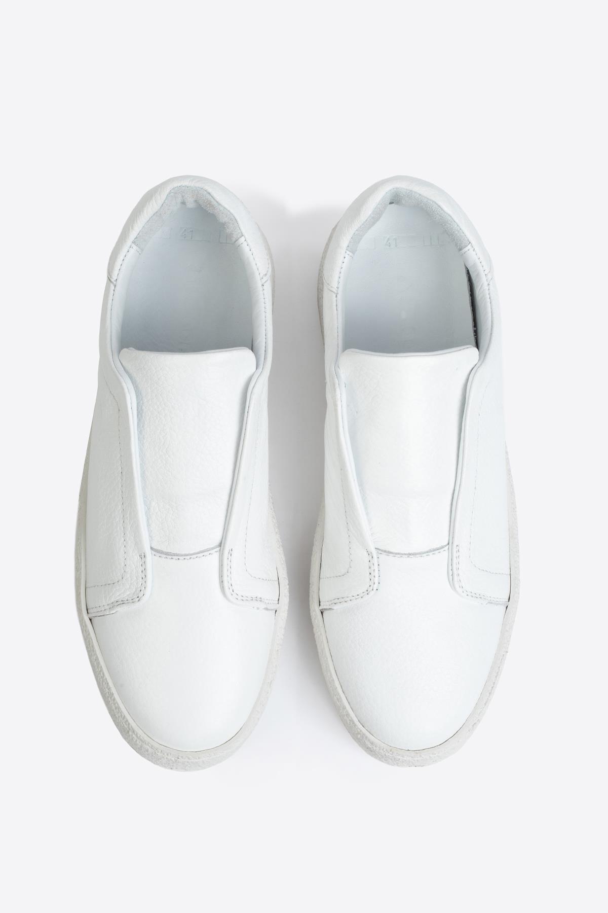 Erkek Deri Ayakkabı BEYAZErkek Deri Ayakkabı BEYAZ