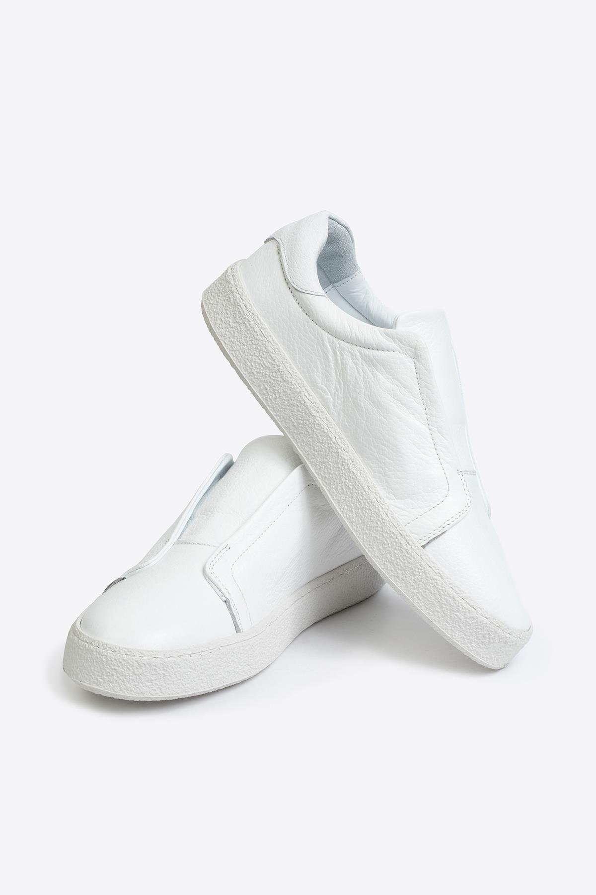 Erkek Deri Ayakkabı BEYAZErkek Deri Ayakkabı BEYAZ