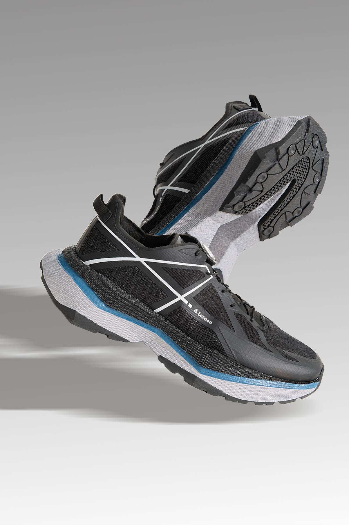 Hafif, Ortopedik Tabanlı, TPU Saya, Nefes Alabilir Siyah Günlük Ayakkabı Hafif, Ortopedik Tabanlı, TPU Saya, Nefes Alabilir Siyah Günlük Ayakkabı 