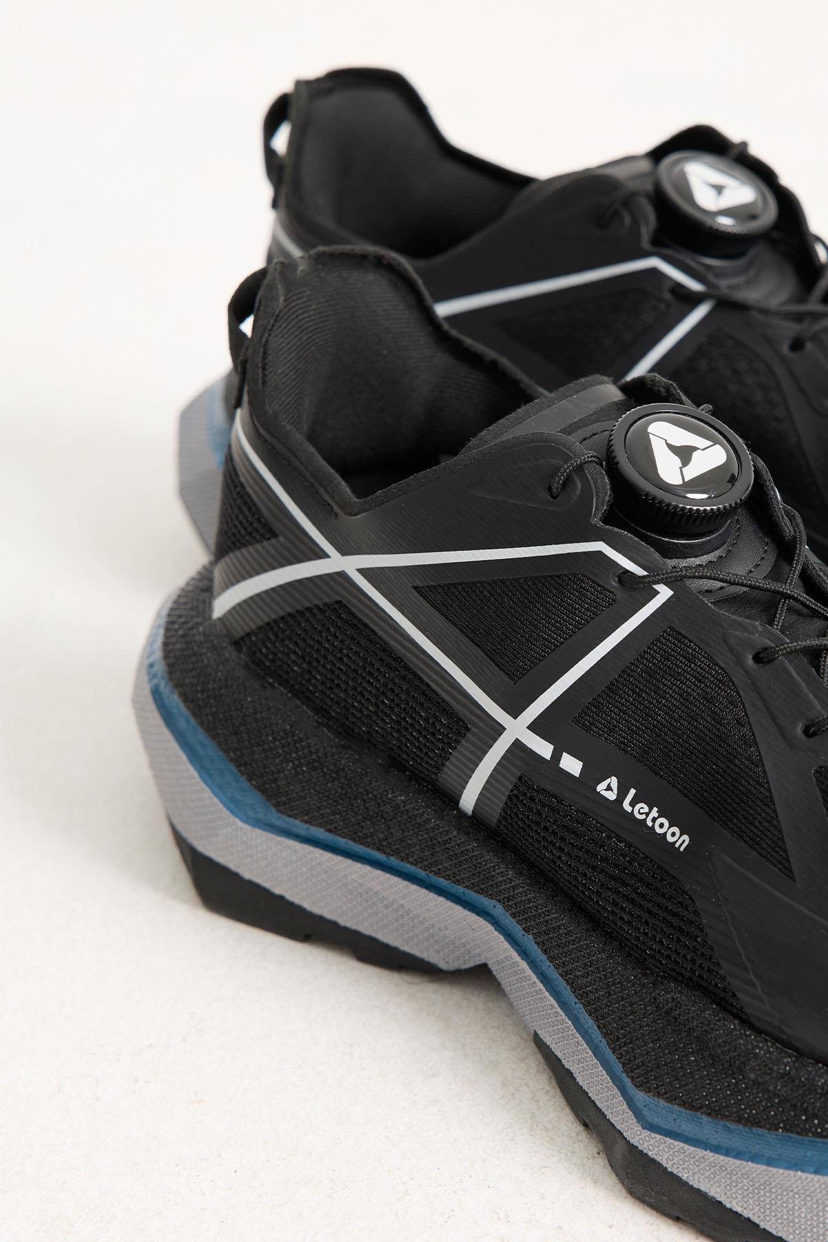 Hafif, Ortopedik Tabanlı, TPU Saya, Nefes Alabilir Siyah Günlük Ayakkabı Hafif, Ortopedik Tabanlı, TPU Saya, Nefes Alabilir Siyah Günlük Ayakkabı 