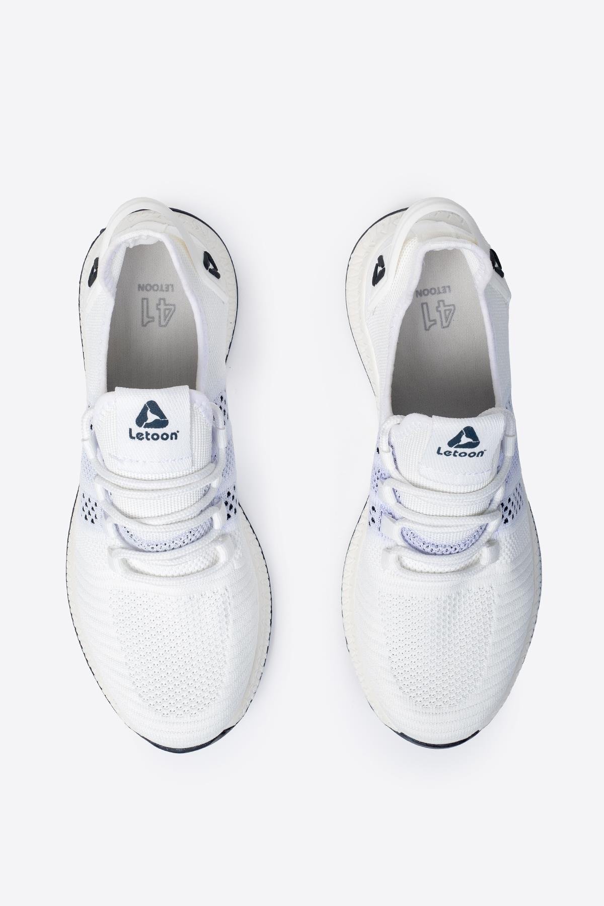 Letoon 2103 Beyaz Mavi Unısex Günlük Spor AyakkabıLetoon 2103 Beyaz Mavi Unısex Günlük Spor Ayakkabı