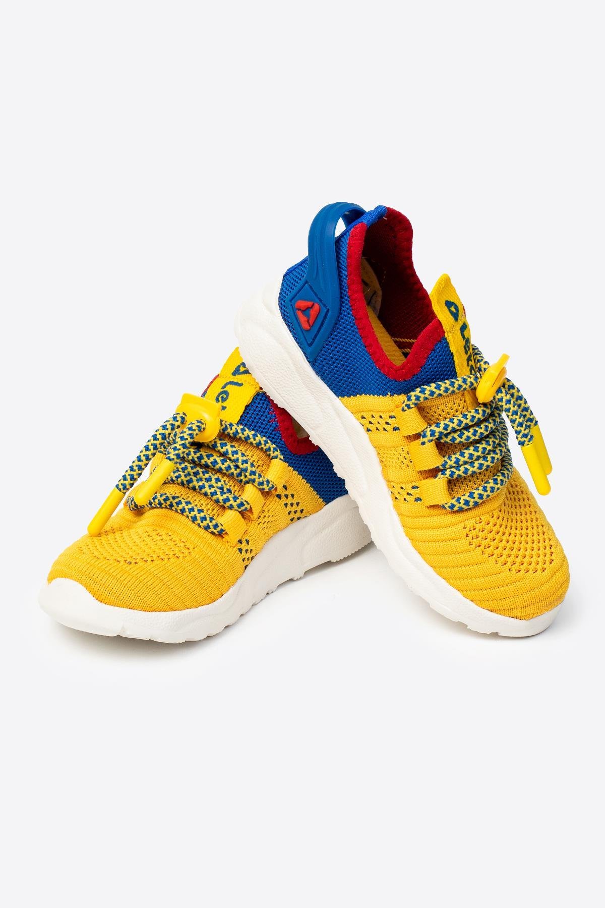 Unısex İndigo Renk Çocuk Sneaker 