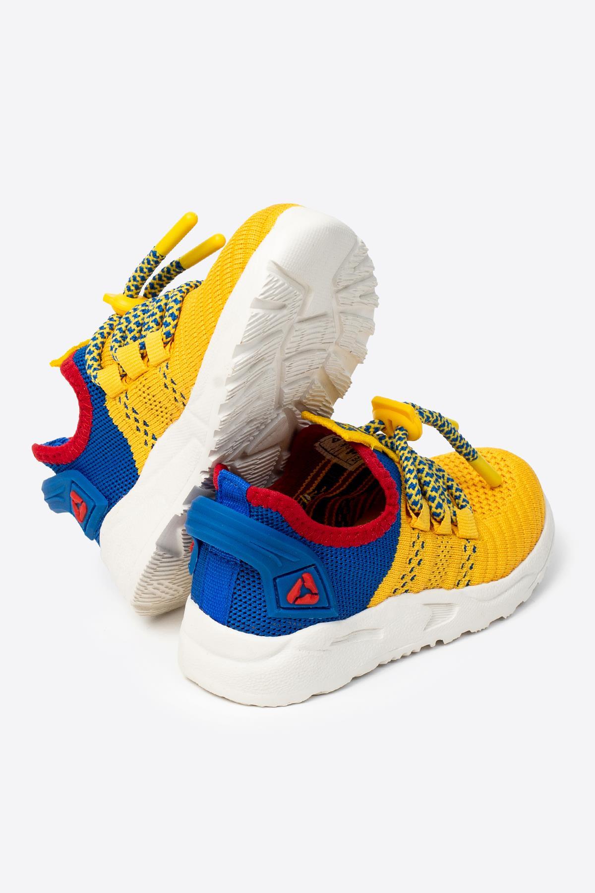 Unısex İndigo Renk Çocuk Sneaker 