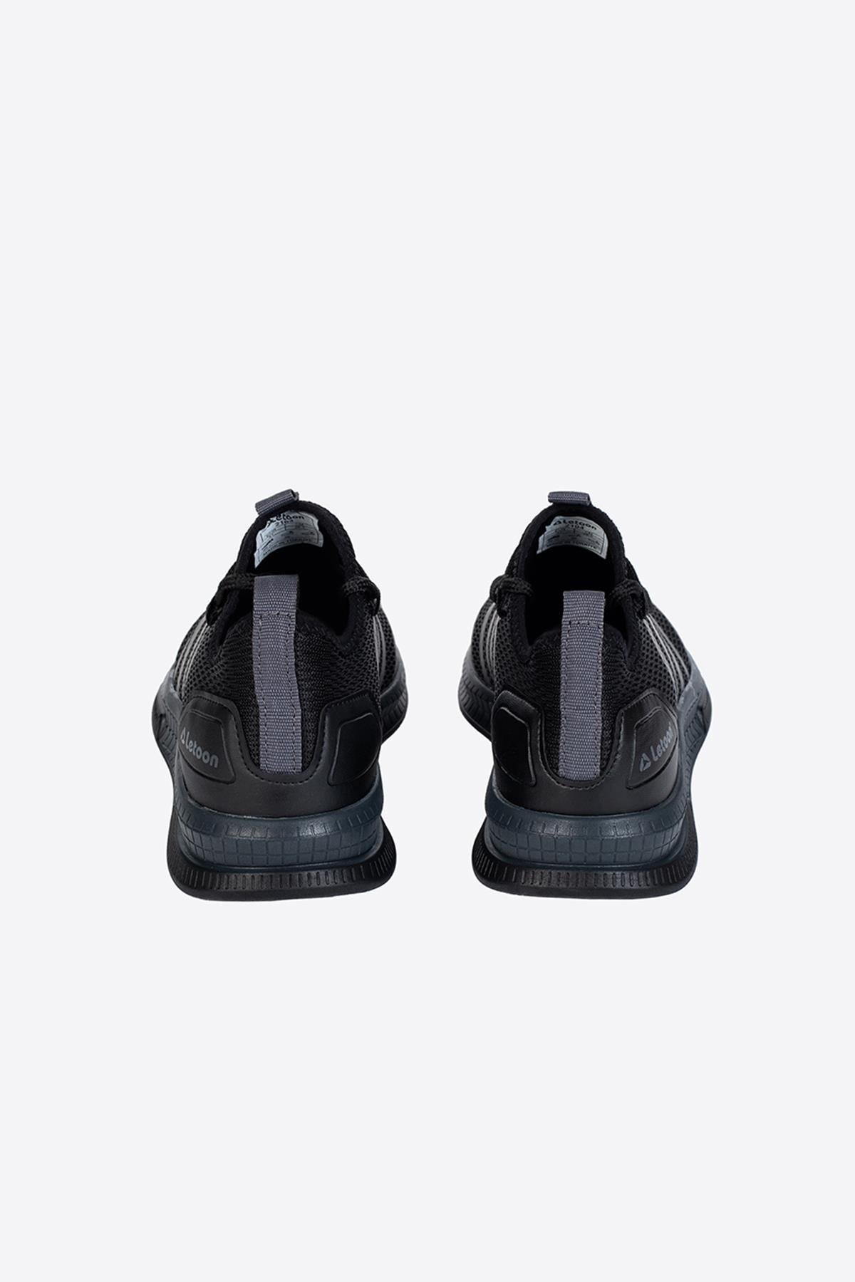 Letoon 2104 Unisex Siyah Füme Spor AyakkabıLetoon 2104 Unisex Siyah Füme Spor Ayakkabı