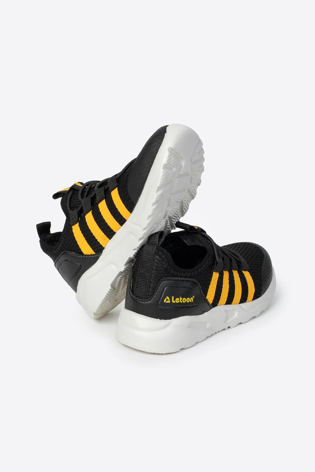 Letoon 2104Junıor Unısex Siyah Sarı Çocuk Sneaker Letoon 2104Junıor Unısex Siyah Sarı Çocuk Sneaker 