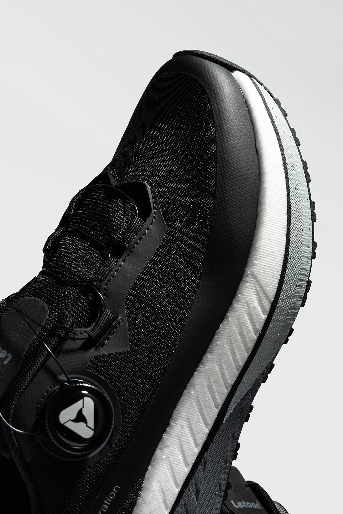 Letoon AirFlex Renk Move-12 Erkek Siyah Beyaz Spor AyakkabıLetoon AirFlex Renk Move-12 Erkek Siyah Beyaz Spor Ayakkabı