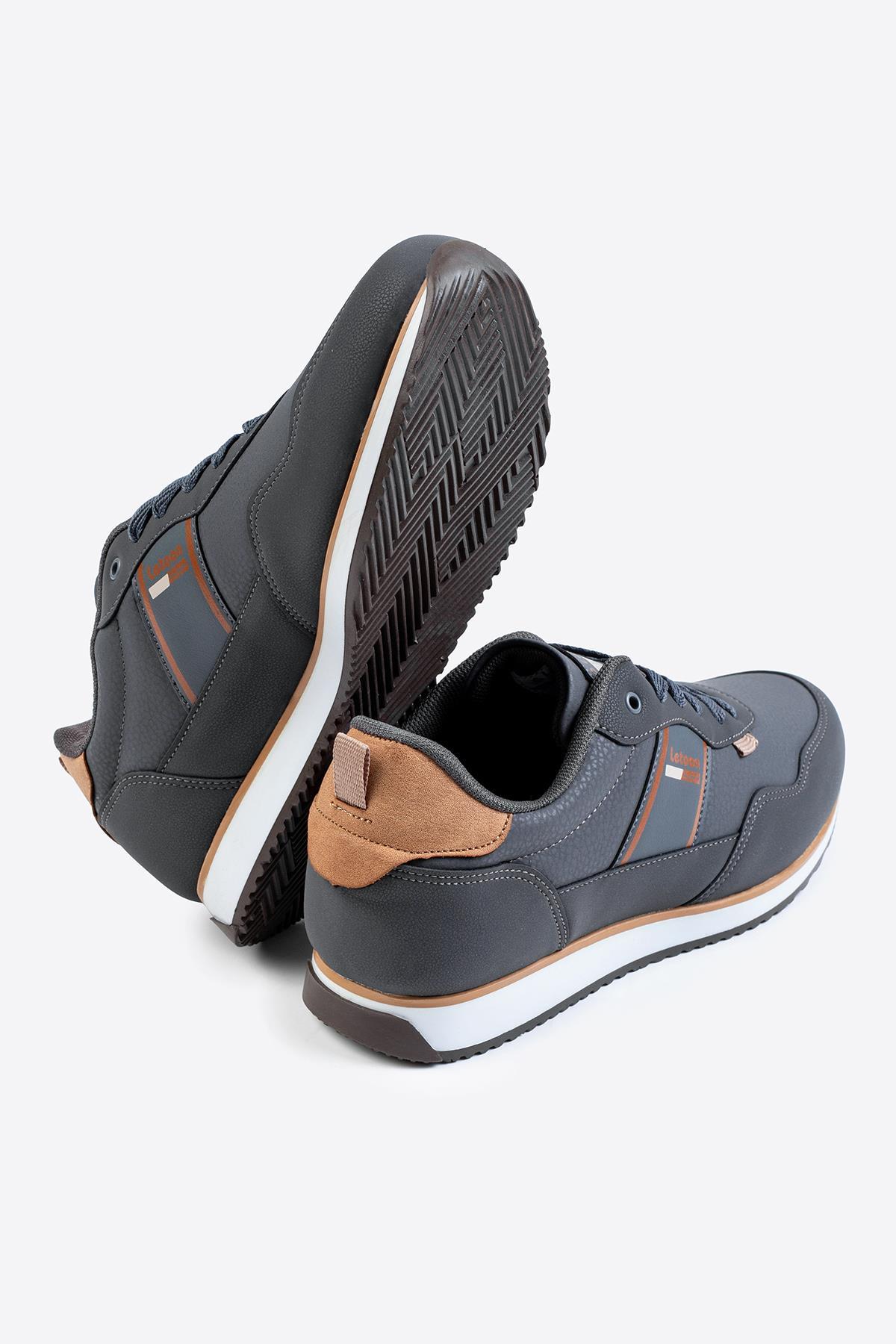 Letoon Cello-1 Baskılı Füme Erkek Rahat Spor Ayakkabı Letoon Cello-1 Baskılı Füme Erkek Rahat Spor Ayakkabı 