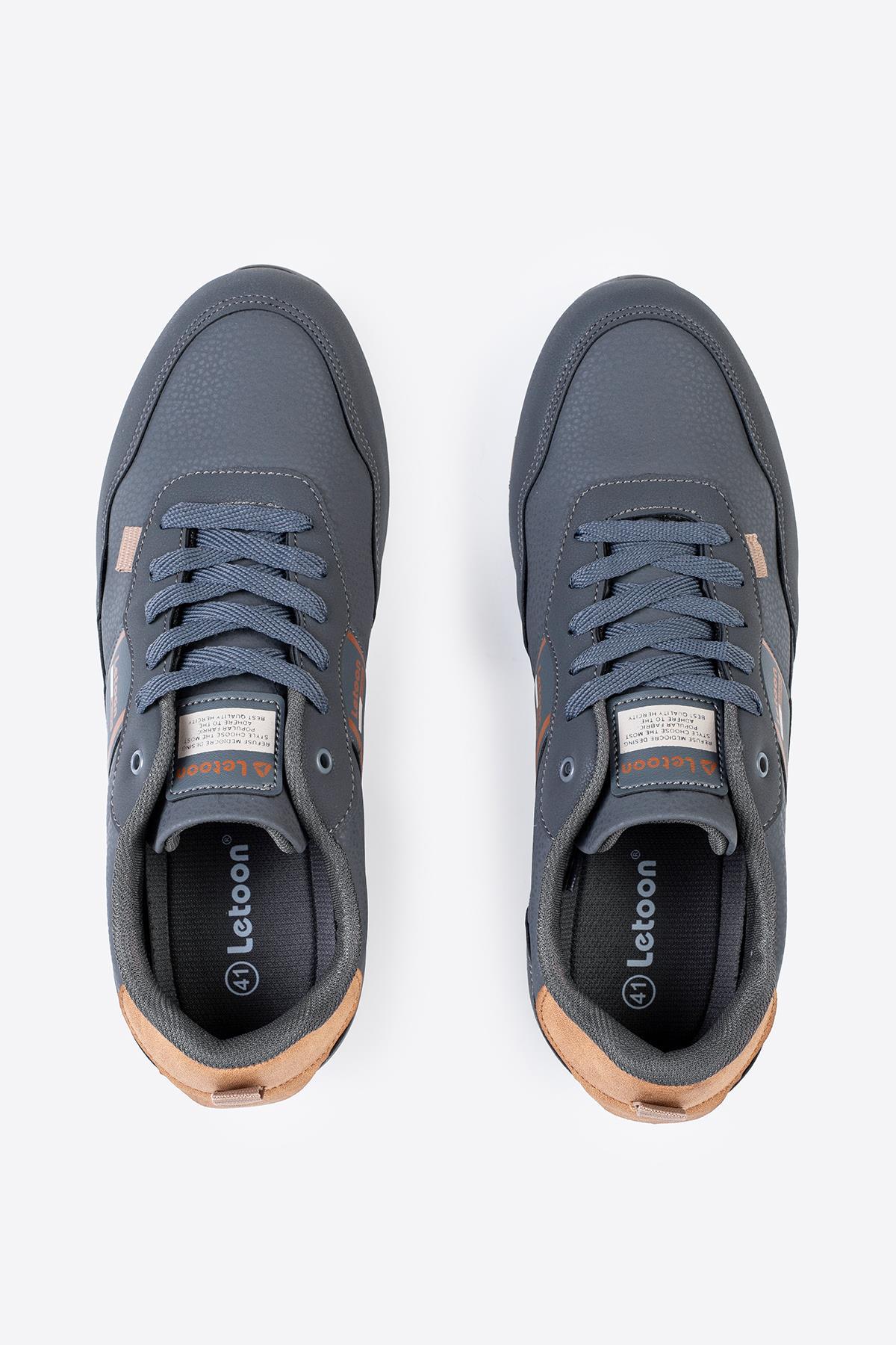 Letoon Cello-1 Baskılı Füme Erkek Rahat Spor Ayakkabı Letoon Cello-1 Baskılı Füme Erkek Rahat Spor Ayakkabı 