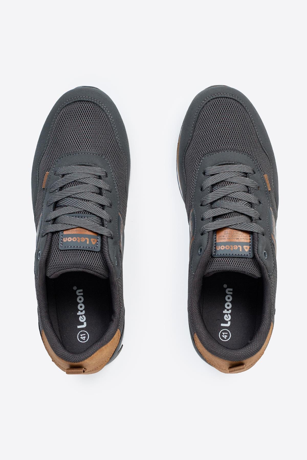 Letoon Cello Erkek Spor Ayakkabı  FÜME HARDAL