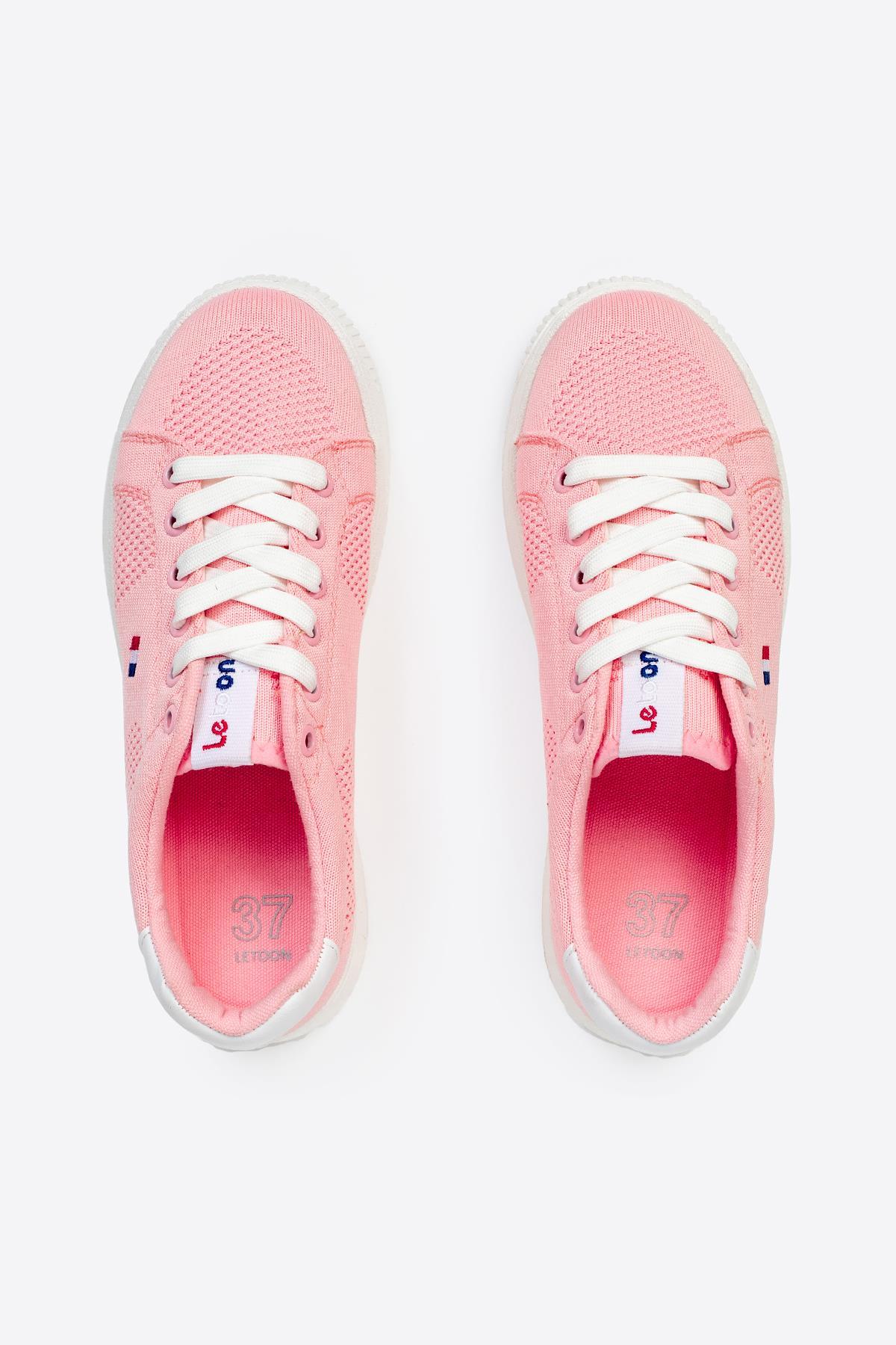 Letoon Eflatun Kadın Pudra Renk Günlük Spor AyakkabıLetoon Eflatun Kadın Pudra Renk Günlük Spor Ayakkabı