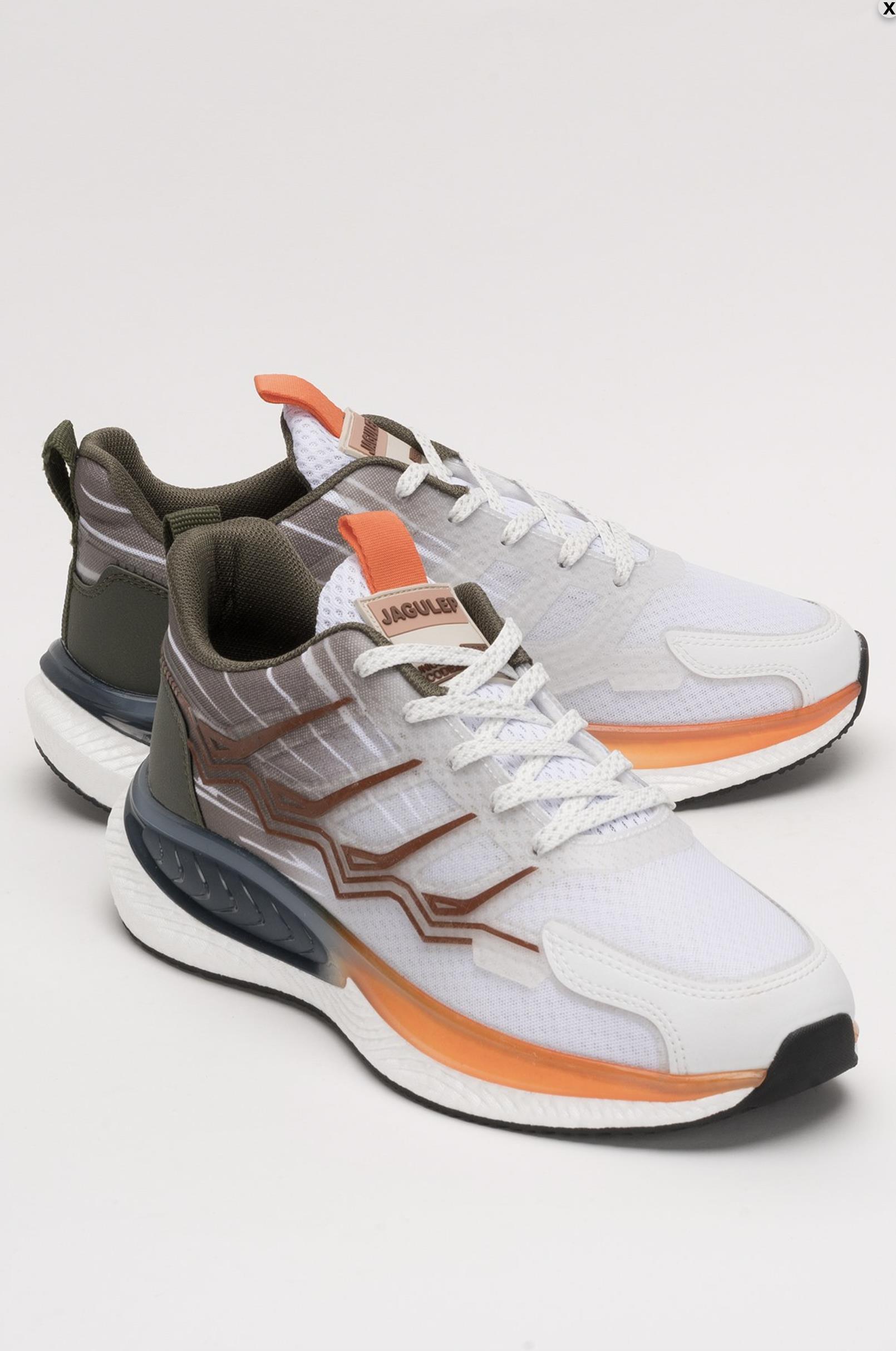 Erkek Renk Bloklu Baskılı Spor Ayakkabı